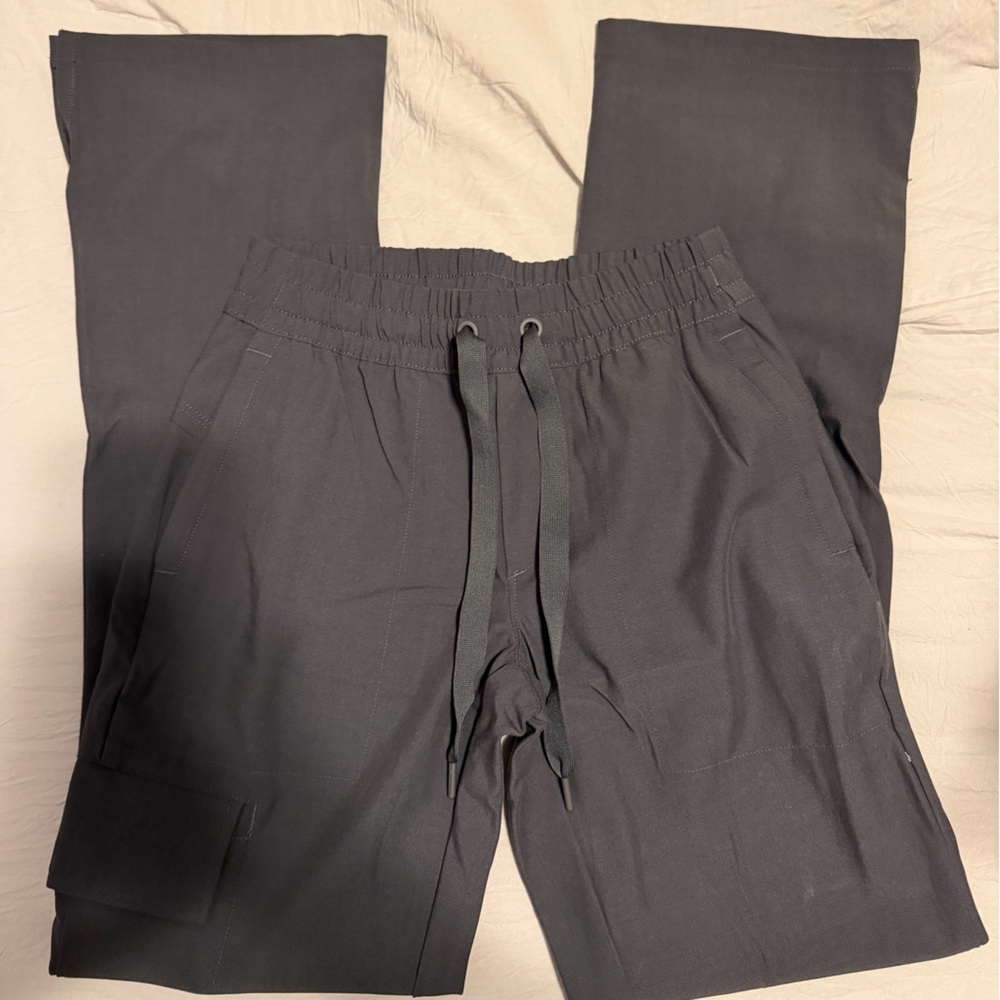 Healing Hands Charcoal Elastic Waist Pants